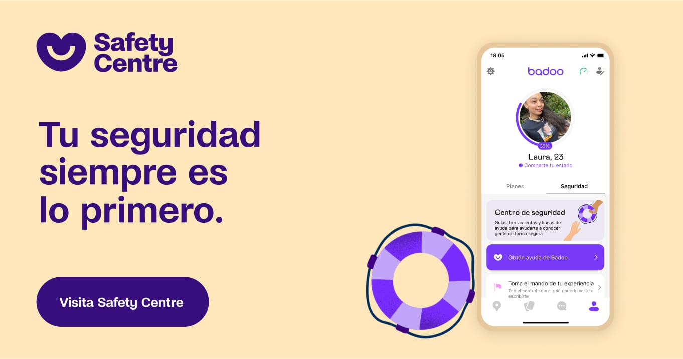 Safety centre para citas online | Badoo